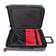 Eastpak Travel-Reisetasche CNNCT Case M (64 Liter) mit Rollen grau